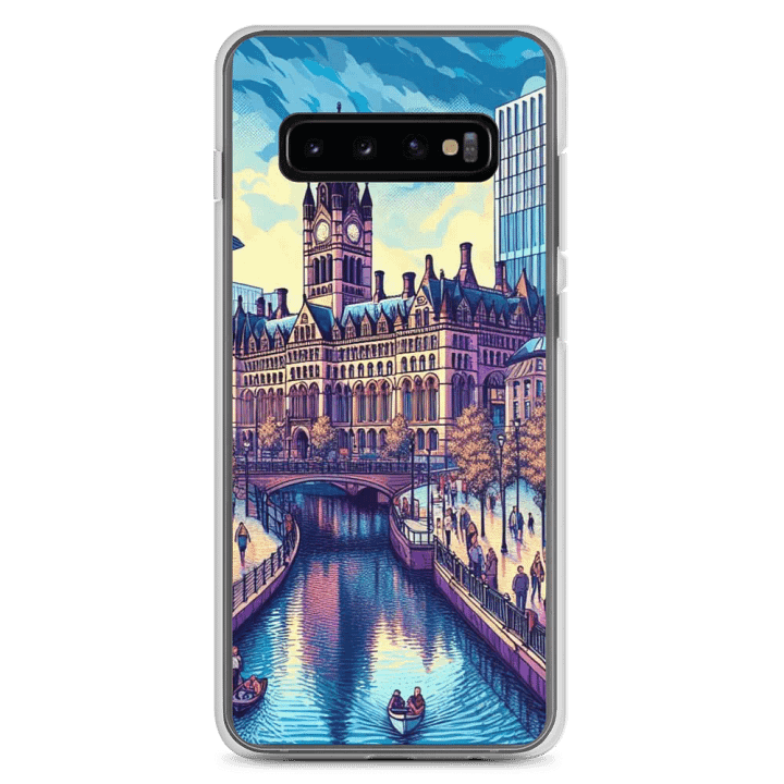 Gothic Cityscape Samsung® Case | Ai Design Manchester city UK product image (8)
