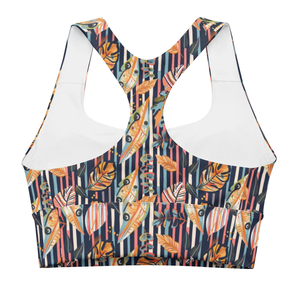 Kaleidoscope Blue Stripes and Leaves product image (3)