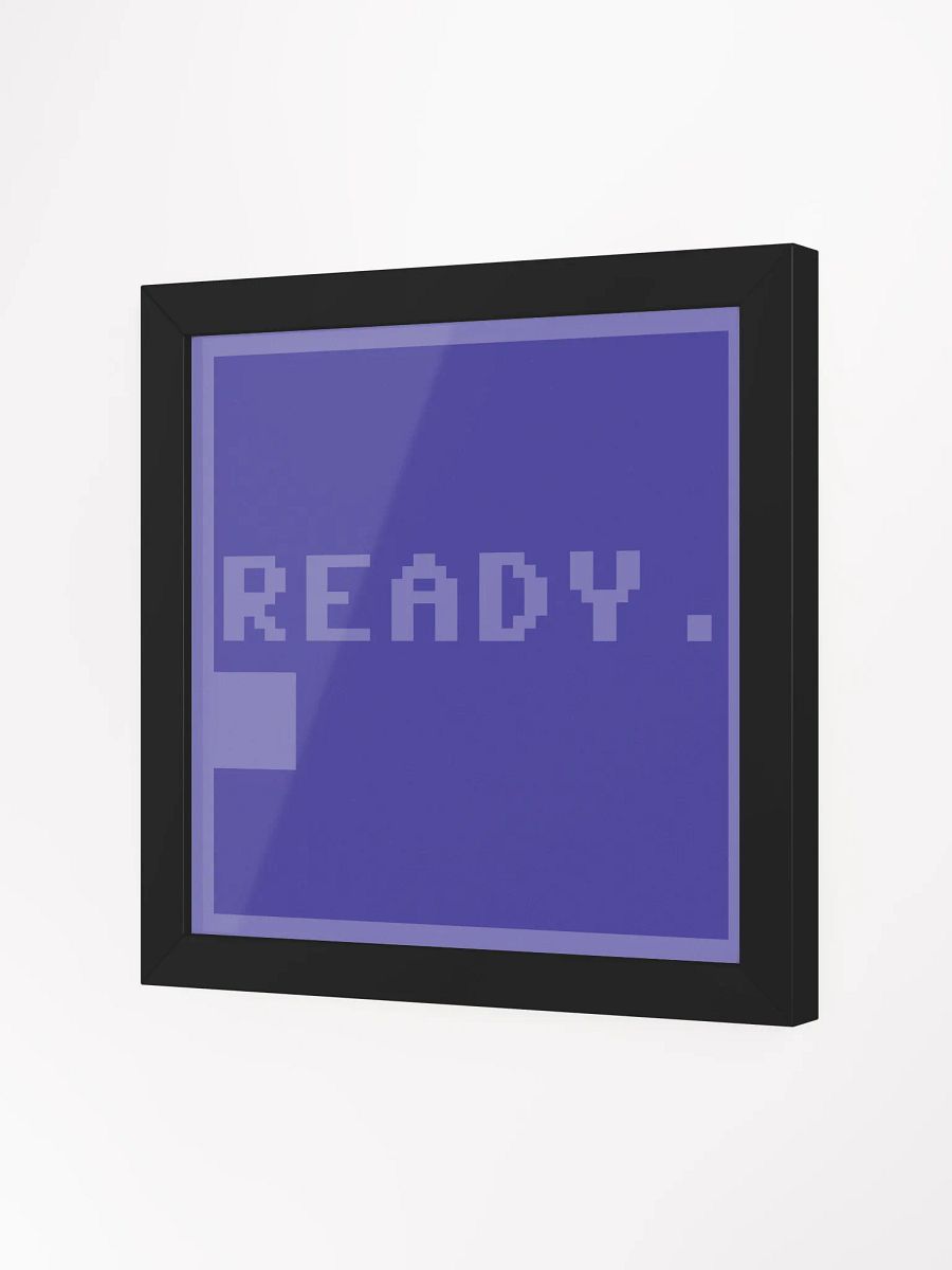 C64 Ready - Framed Print product image (2)