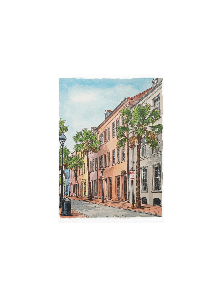 Charleston's Colorful History on East Bay Poster product image (2)