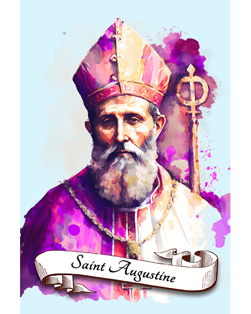 Saint Augustine Of Hippo Poster product image (1)
