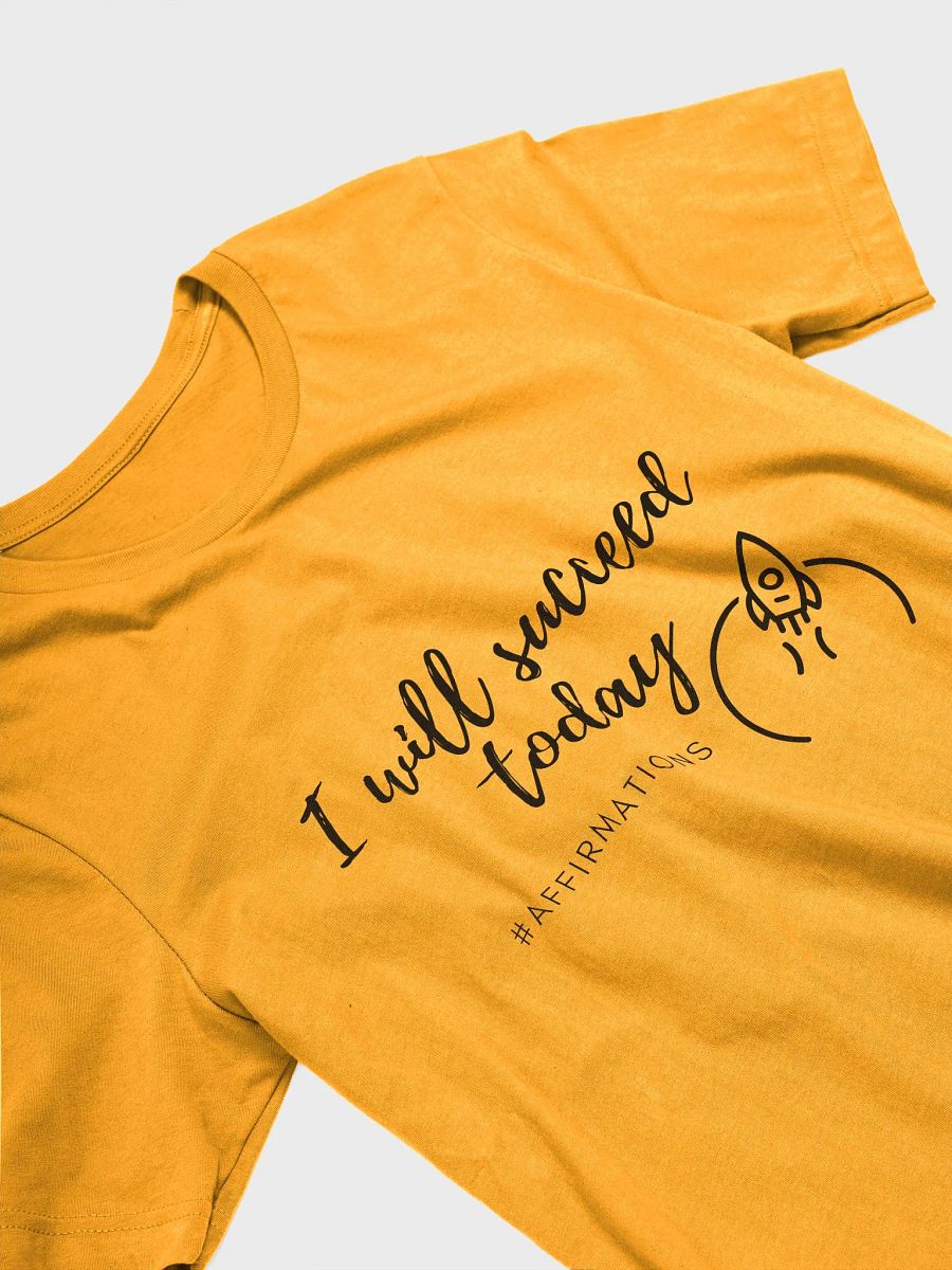 I will succeed today Dark Unisex Super soft T-Shirt product image (17)