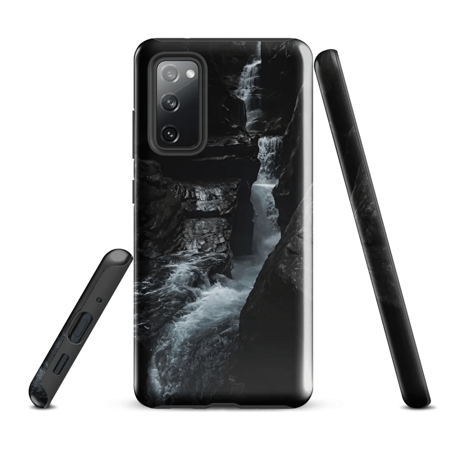 Tough Phone Case for Samsung® - Mountain Waterfall Stream product image (1)