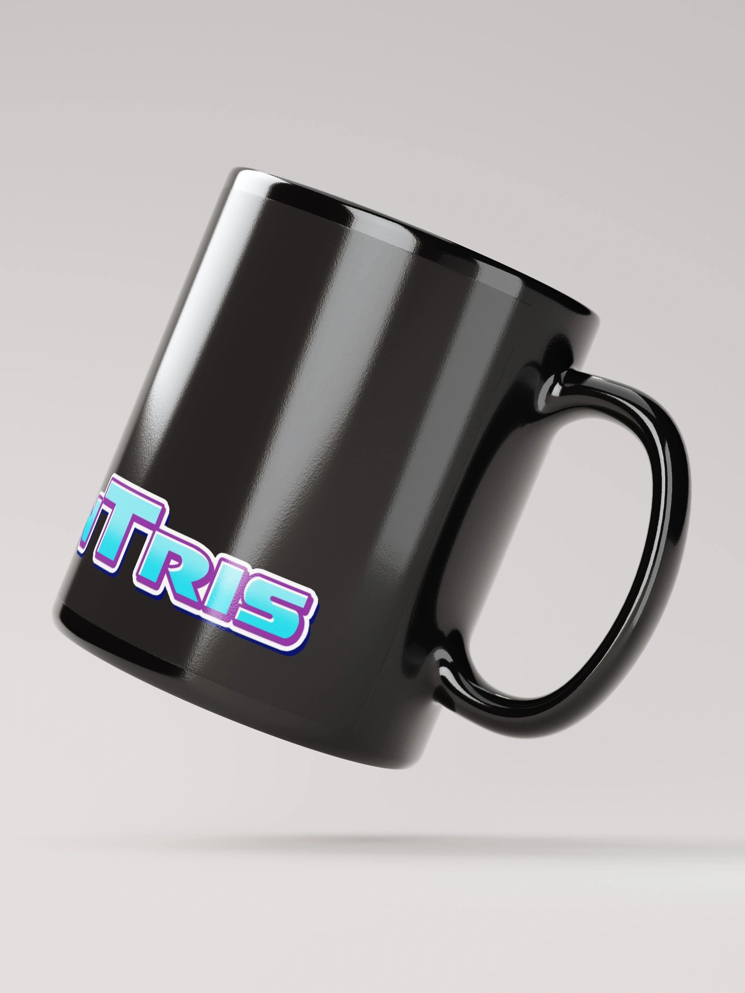 ToonTris Logo Mug (Black) product image (3)