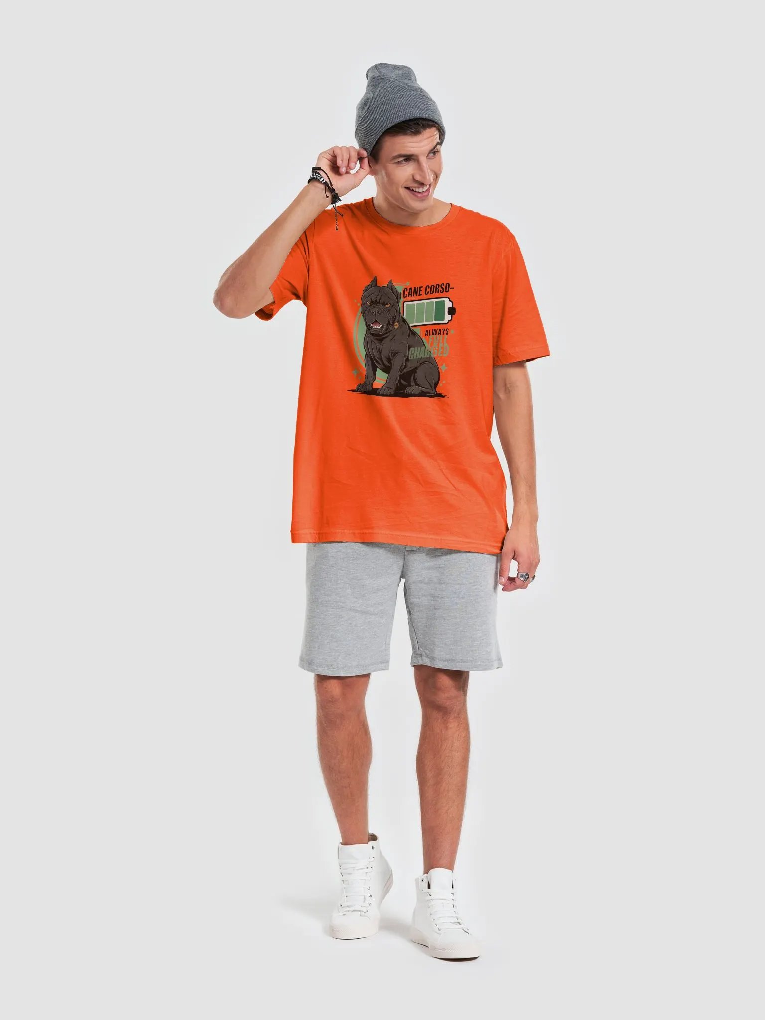 Energetic Cane Corso T-Shirt | Always Full Charged Dog Lover Gift product image (22)