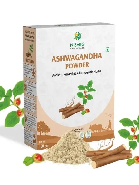 Organic Ashwagandha Root Powder (Churna) product image (1)