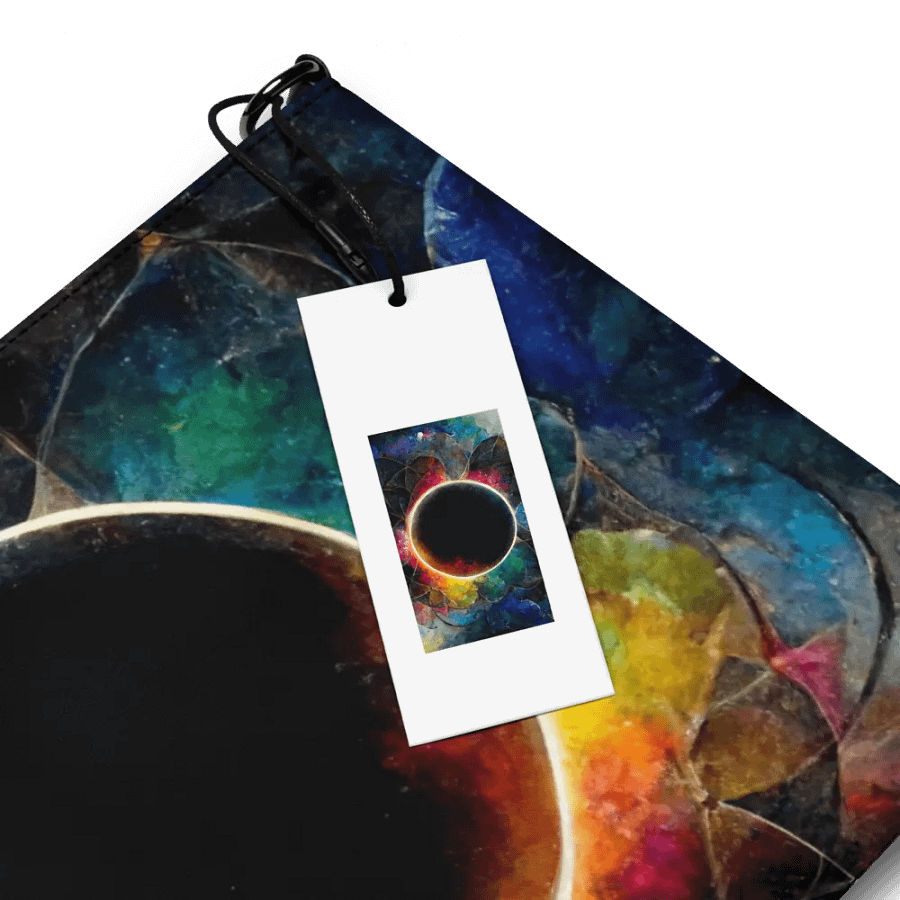 faux leather Cosmic Eclipse Crossbody Bag product image (4)