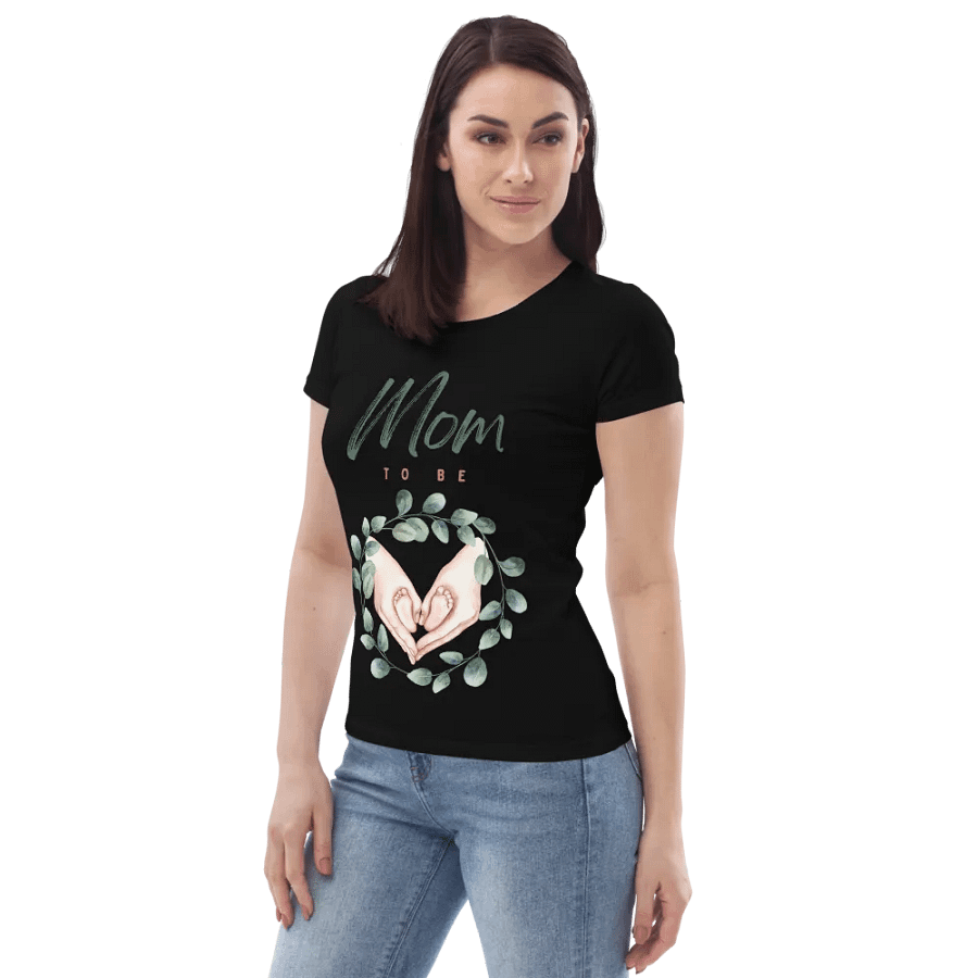 Mom-To-Be Watercolor Love Tee product image (7)