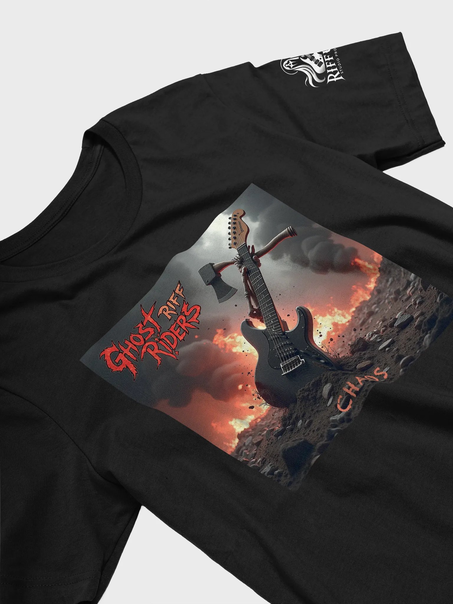 CHAOS - Ghostly Guitarist T-Shirt product image (3)
