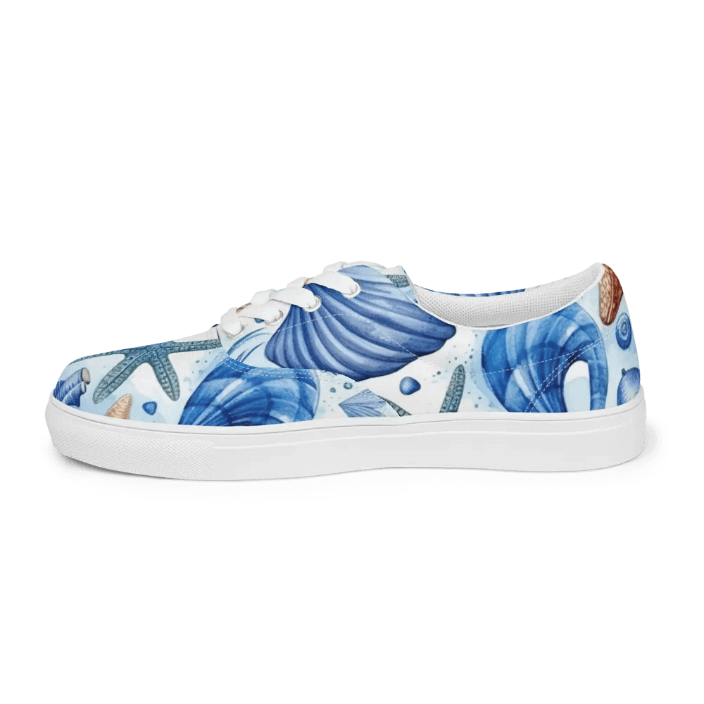 Seashell Serenade Canvas Sneakers product image (9)