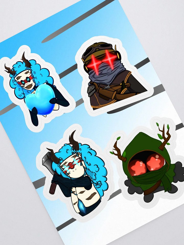 StickerTreats Pack #1 - SkullHoodieX Edition product image (1)