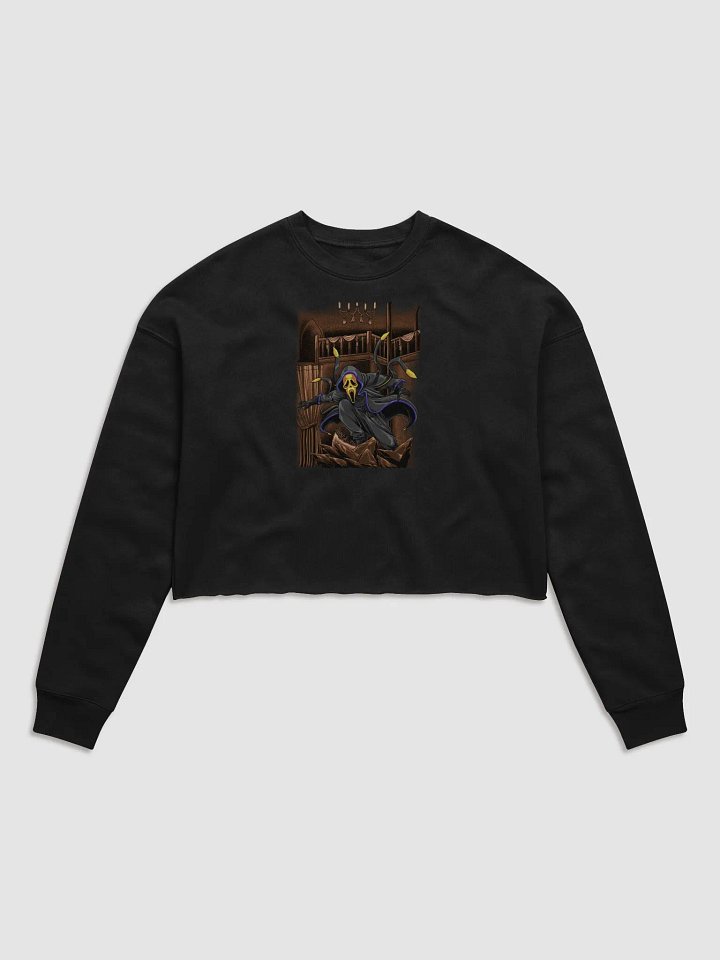Twisted Masquerade Ghostface Cropped Tee product image (1)