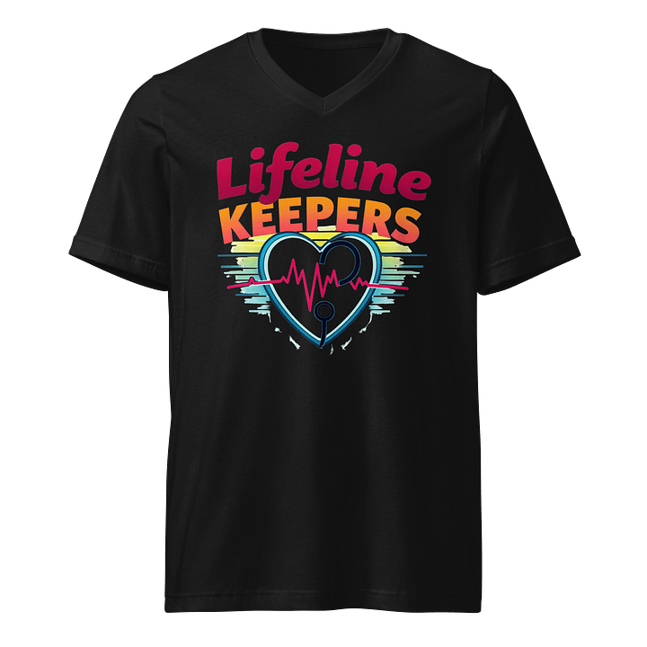 Heartbeat Healer V-Neck Tee product image (1)