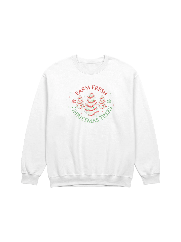 Farm Fresh Christmas Trees Crewneck Sweatshirt product image (2)