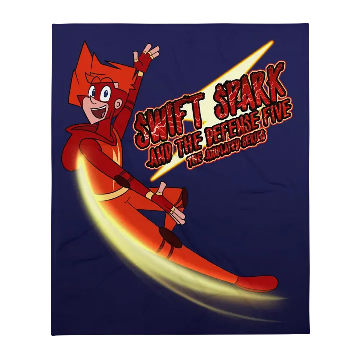 Swift Spark and the Defense Five: Swift Spark Flying Blanket product image (1)