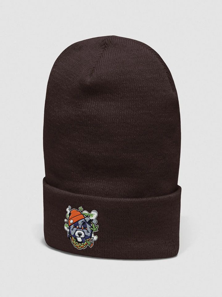 stone racoon Yupoon cuffed beanie product image (2)