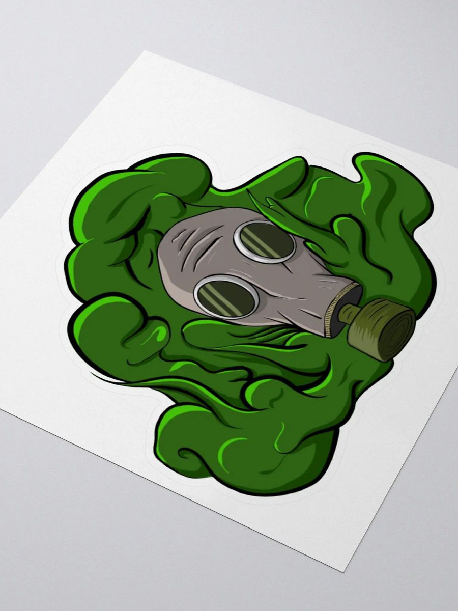 Gas Mask Sticker product image (3)