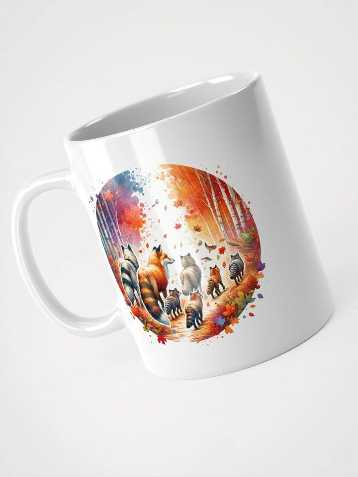 The Foxes Autumn Vibes Glossy Mug product image (1)