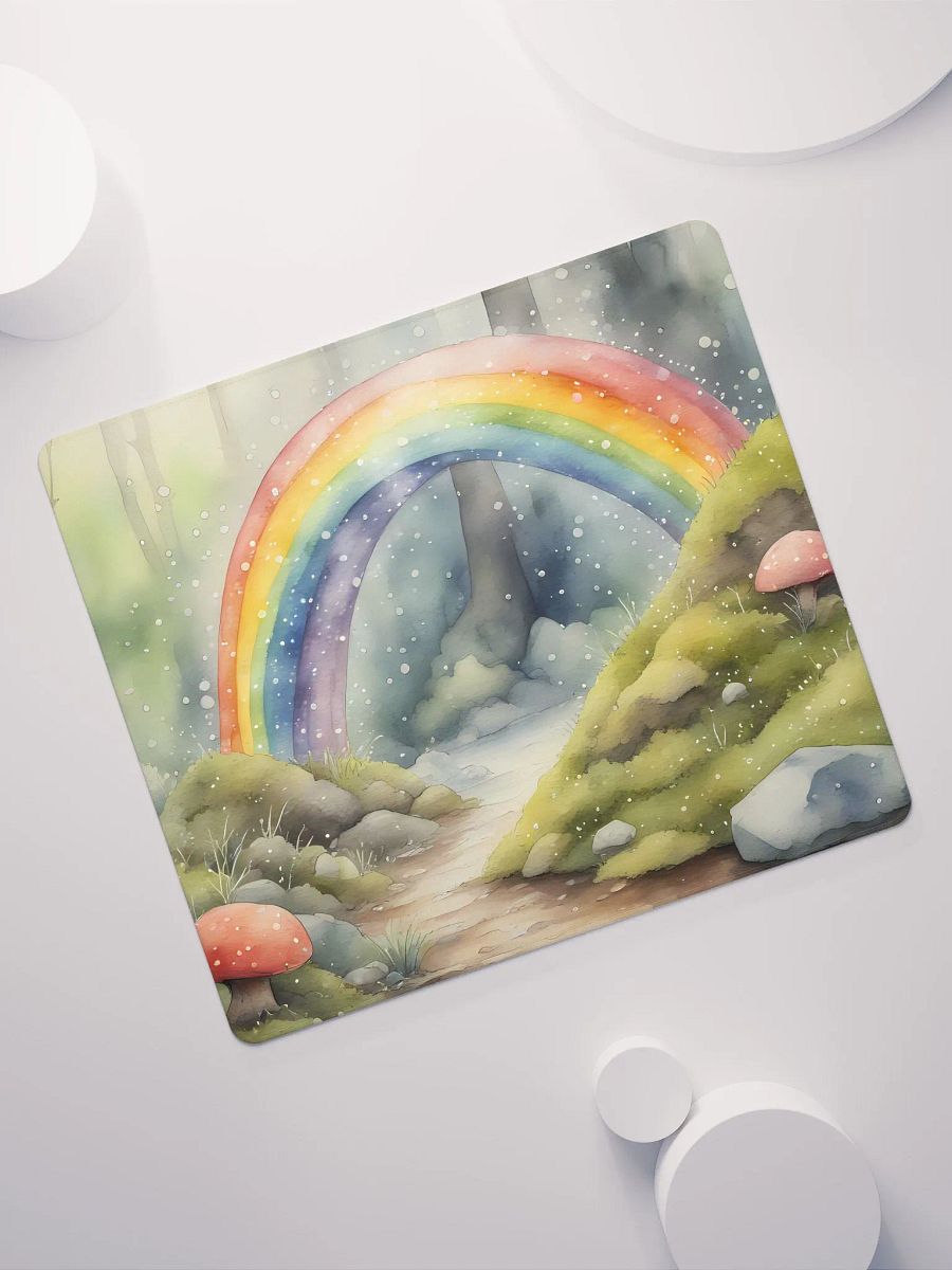 Fairytale Rainbow with Agaric and Moss, Gaming Mouse Pad, 2 Sizes product image (7)