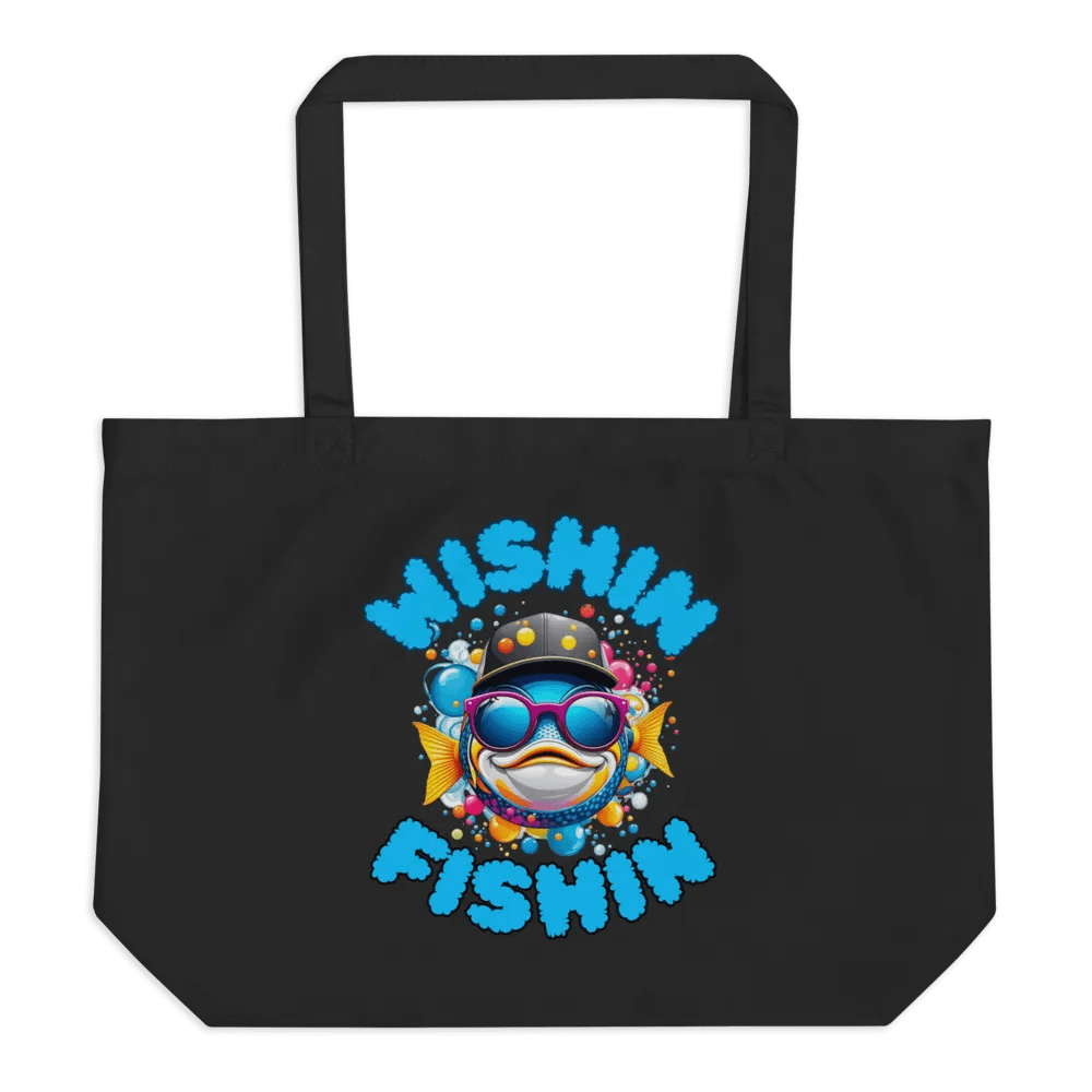 Wishin Fishin Funky Eco Tote product image (1)