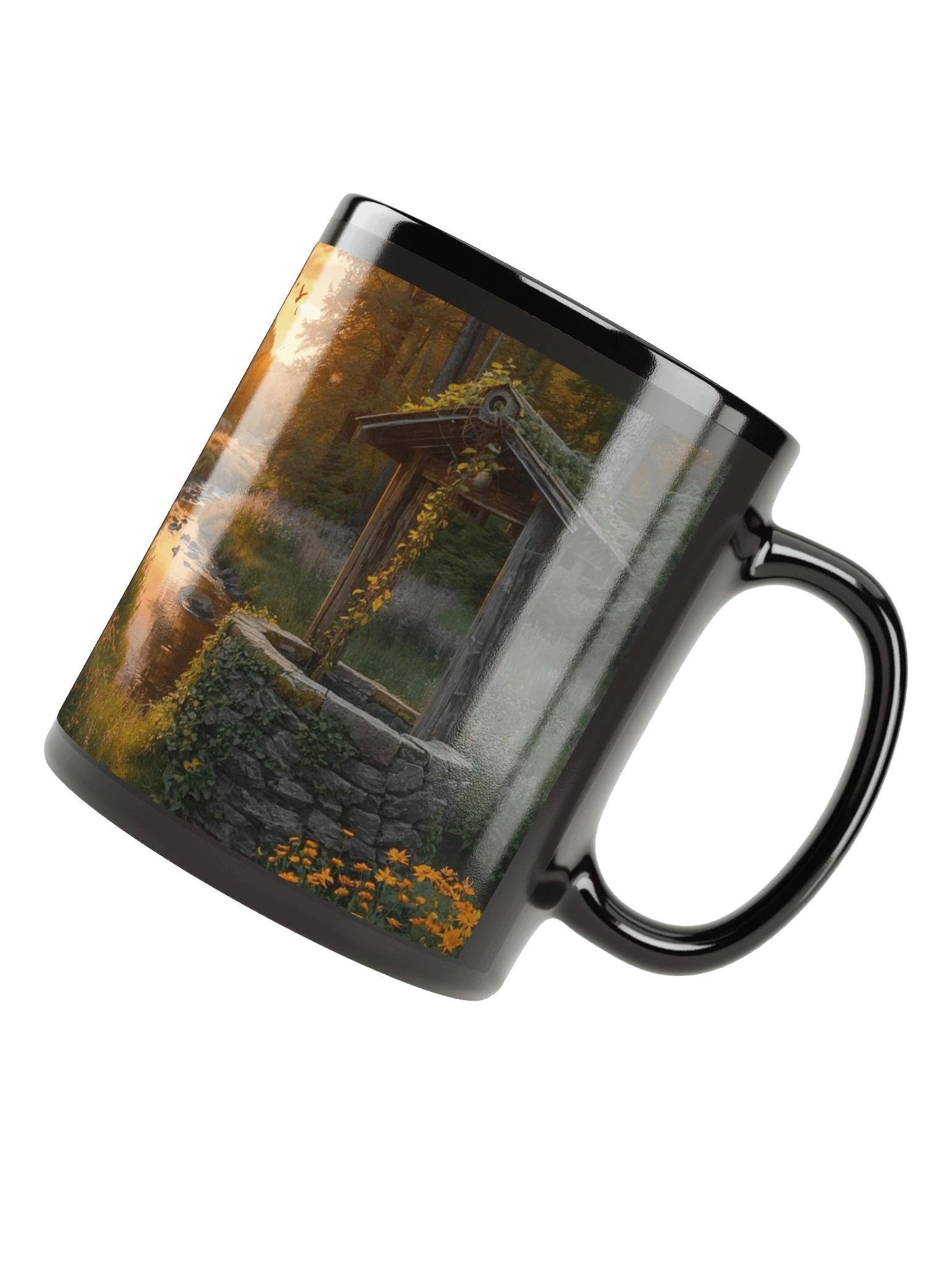Engel's Black Glossy Mug product image (7)