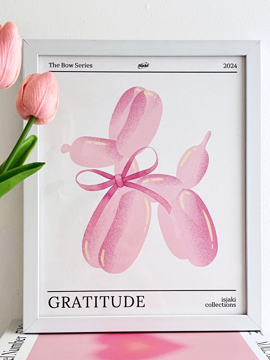 Pink Balloon Dog Print | 2024 The Bow Series Edition product image (4)
