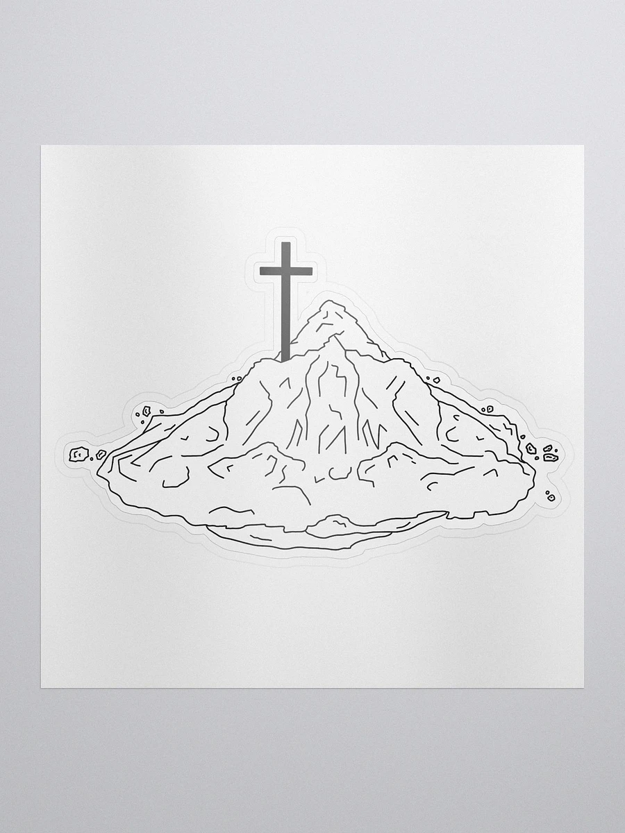 Cross Mountain Sticker product image (1)