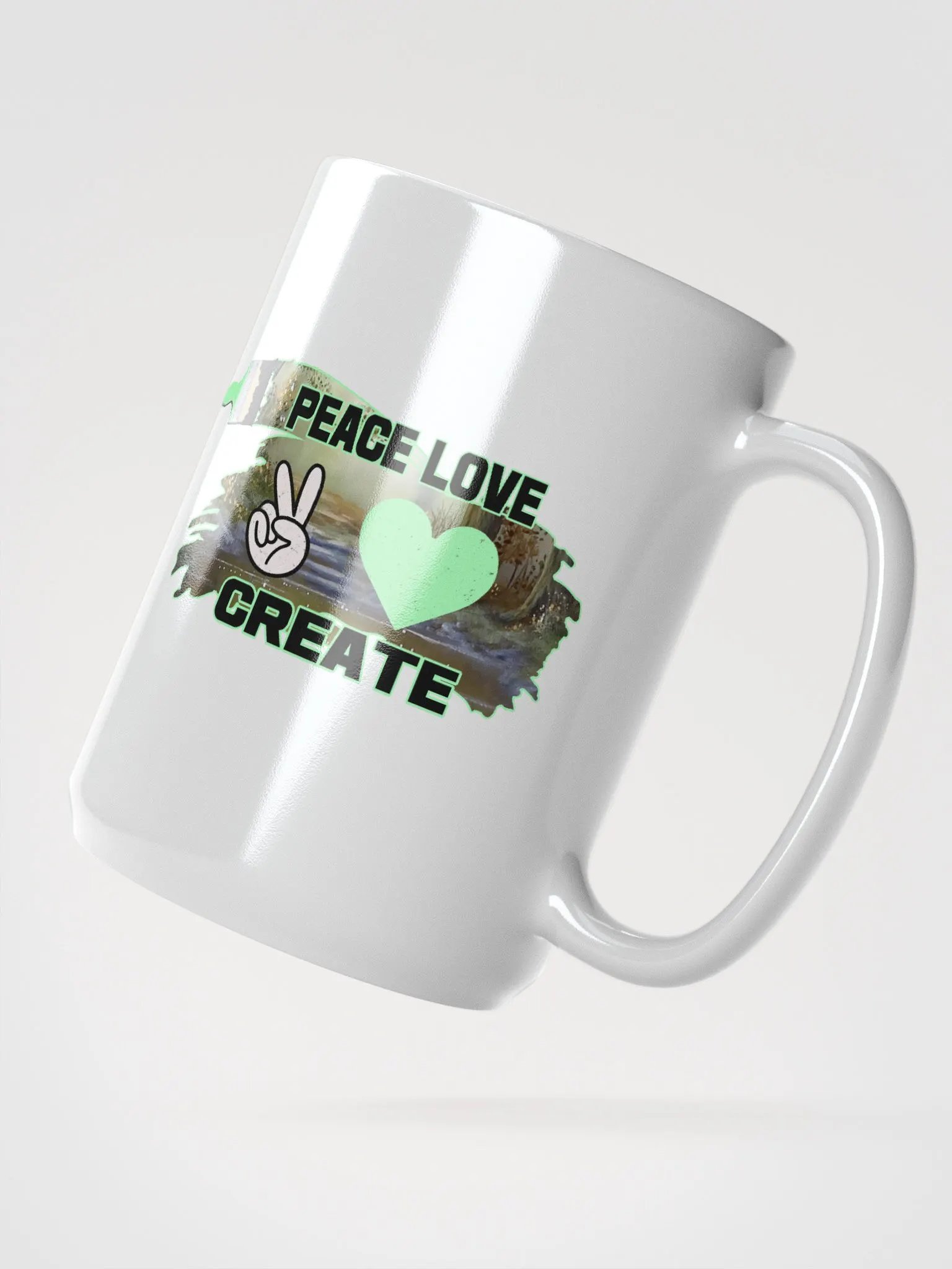 PEACE LOVE CREATE ORIGINAL ART product image (2)