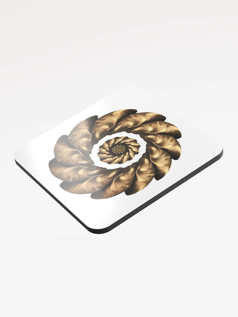 Golden Spiral Cork Coaster Set product image (3)