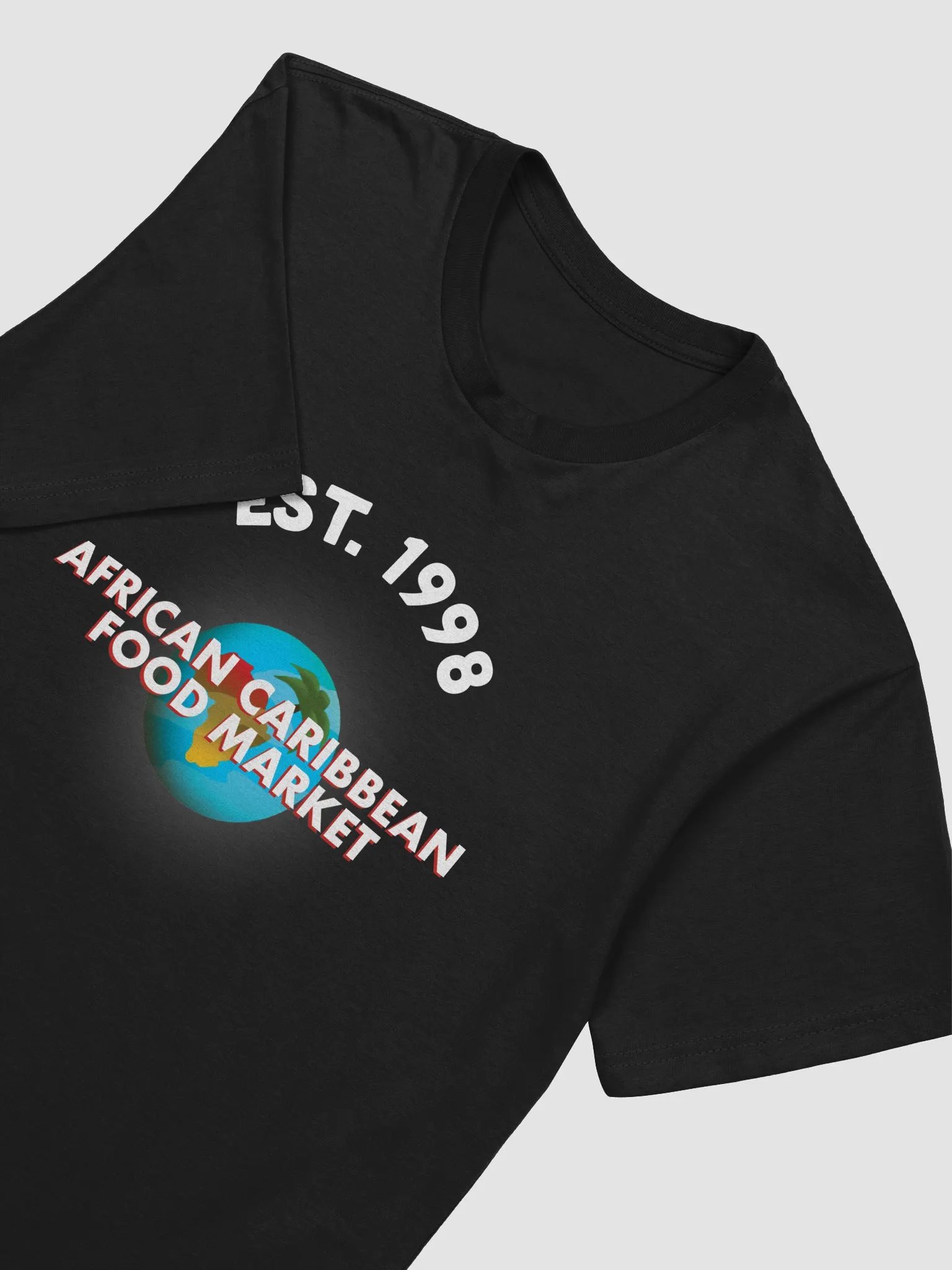 African Caribbean Food Market Logo Tee product image (2)