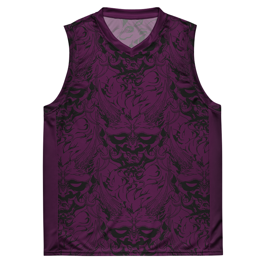 [ ONIFACE ] PURPLE/BLACK Basketball Jersey // SYN product image (2)