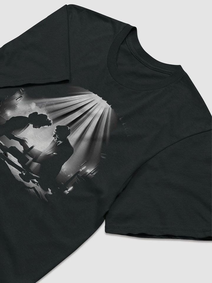 Noir Secrets: The Attic Conspiracy (Front Print Womens Tee) product image (2)