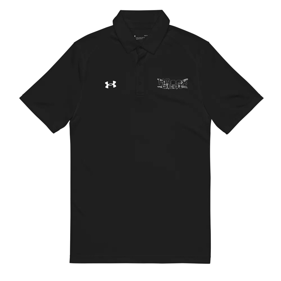 Men's Polo Shirt - Embroidered - Black HApex Gear Black Logo product image (6)