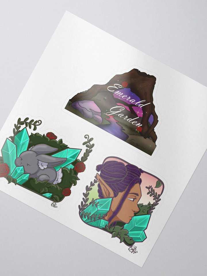 Emerald Garden stickers product image (2)