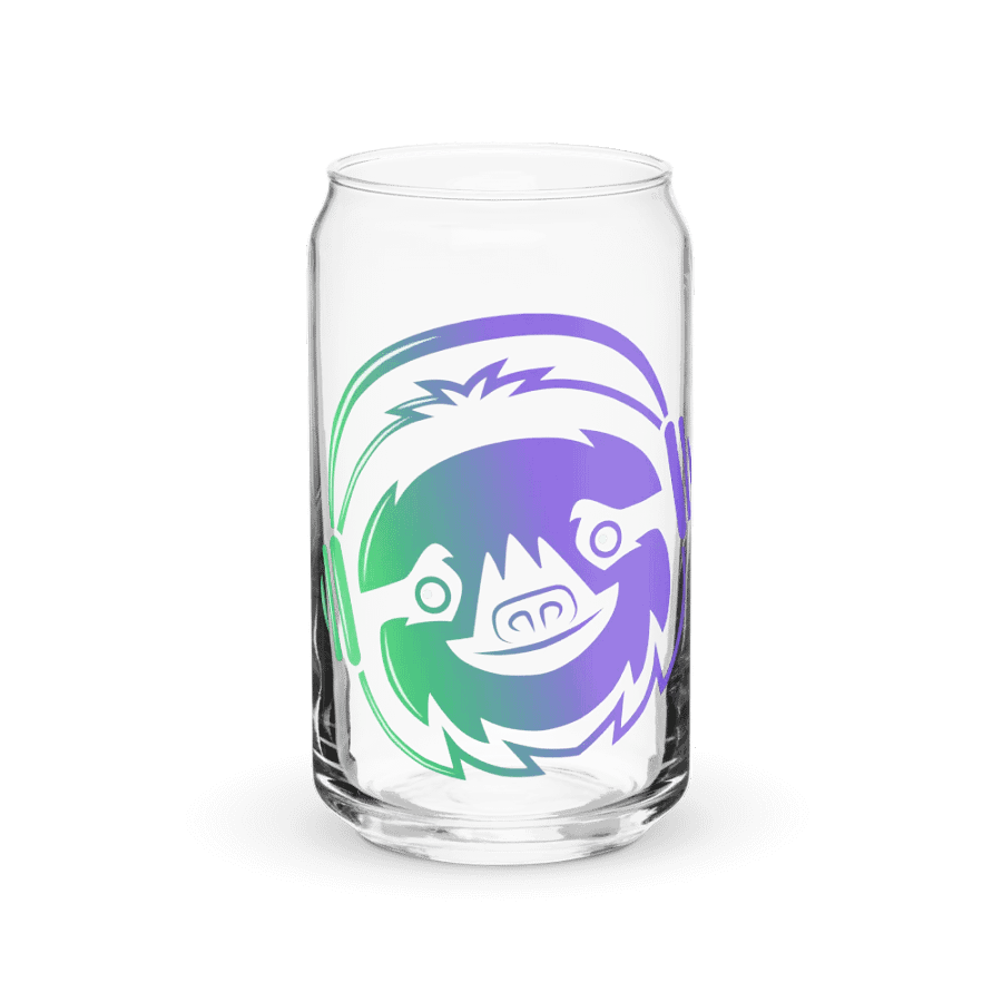 Sloth Logo Can Glass product image (2)
