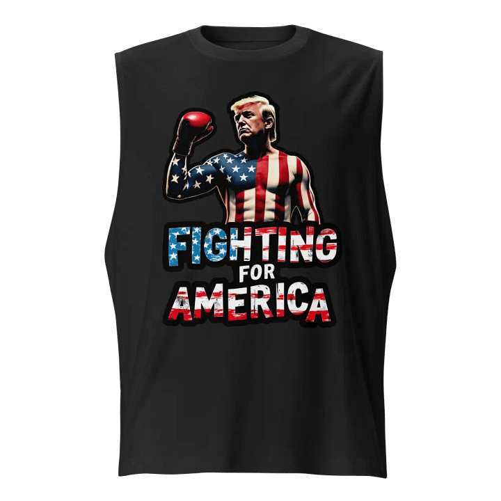 Tank Top: Trump, Fighting for America product image (1)