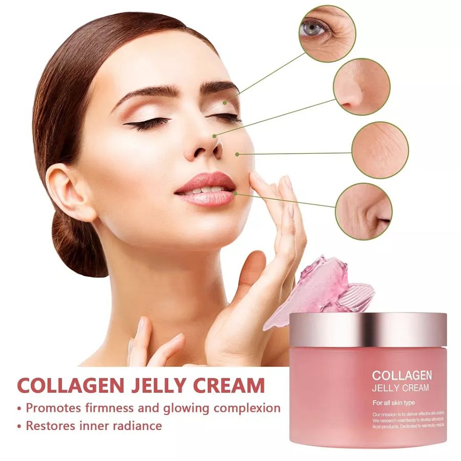 Full Day Glow Jelly Collagen Cream Skin Gift Women and Girls Moisture 24hr product image (3)
