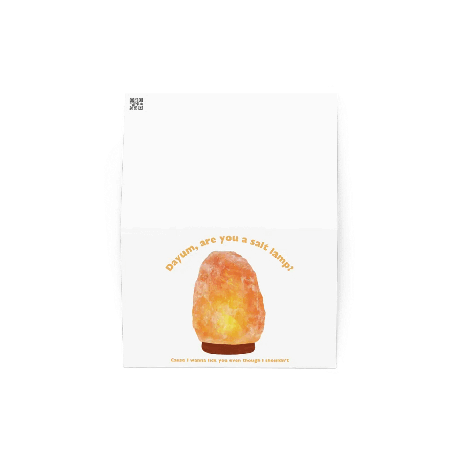 Post card - Are you a salt lamp? product image (2)