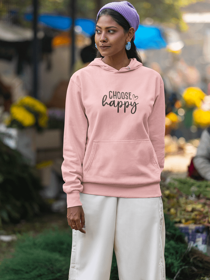 Choose Happy Hoodie product image (1)