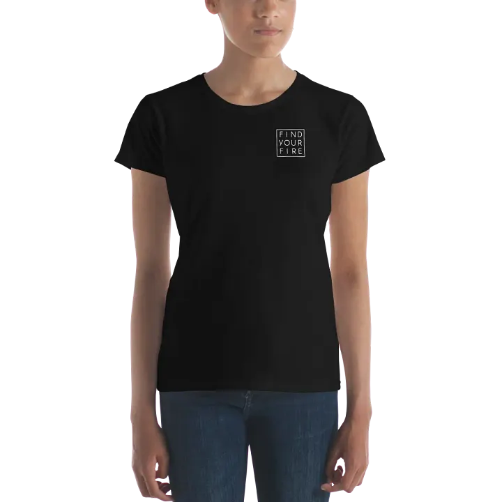 FIND YOUR FIRE Women's fitted T product image (2)
