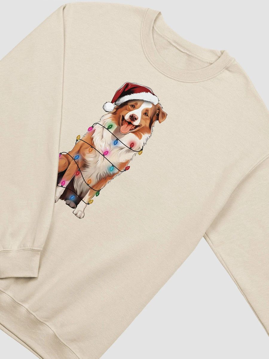 Funny Australian Shepherd(Red) Christmas Sweatshirt product image (19)