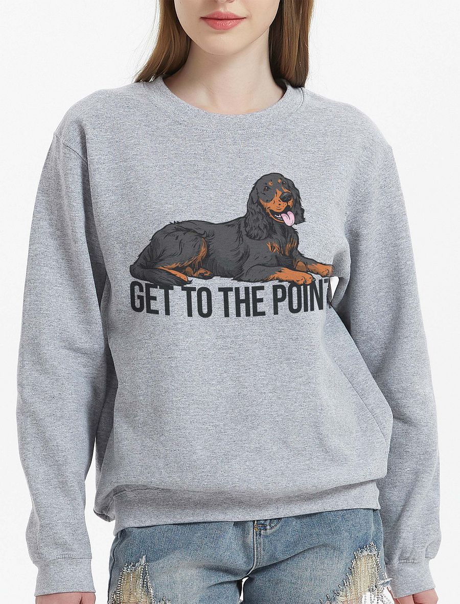 Get to the Point Sweatshirt of an Gordon Setter | Funny Shirt for Gordon Setter Paw-rents product image (23)