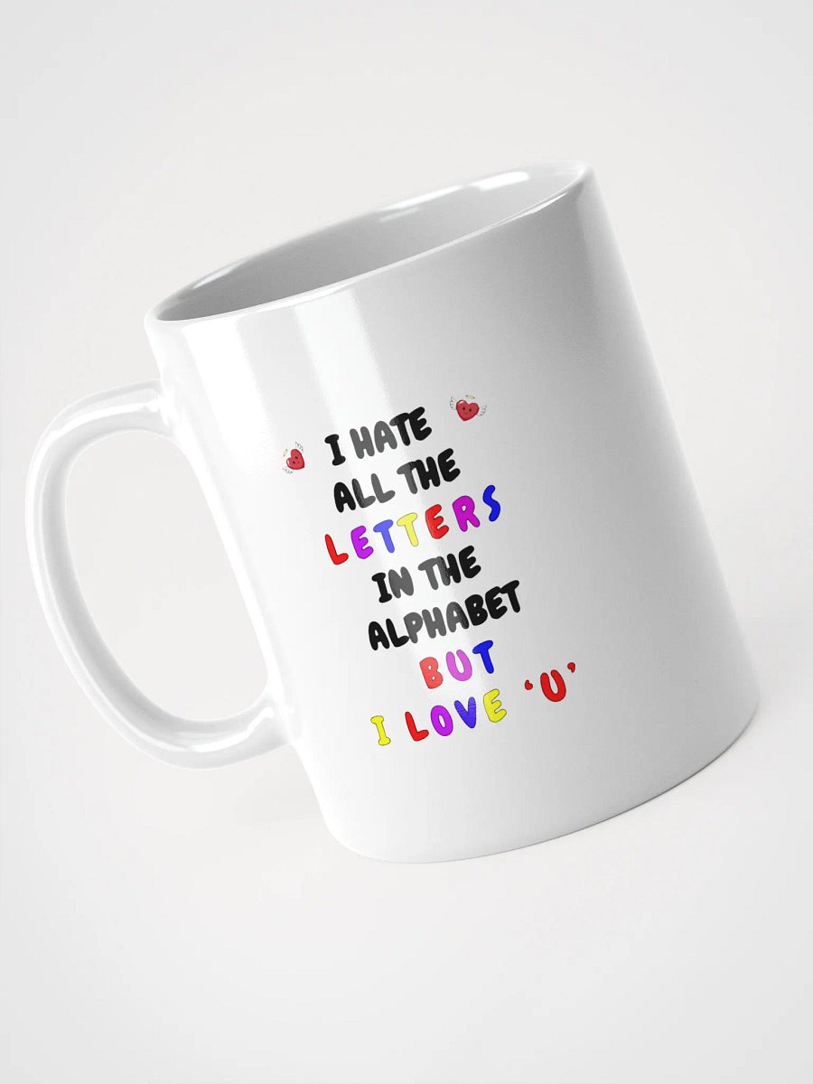 Love white gloss mug product image (8)