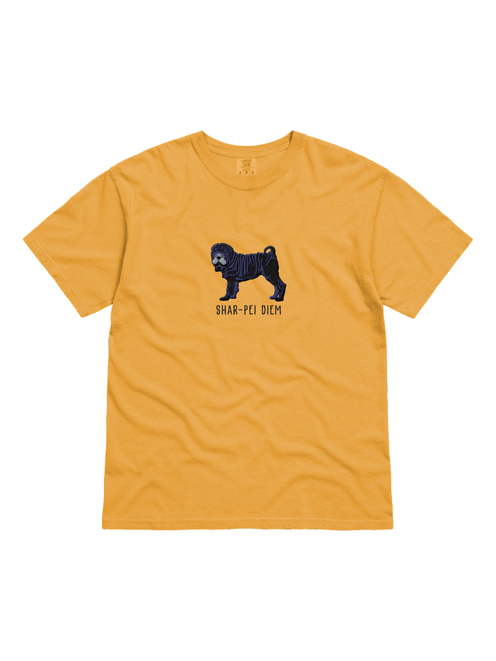 Shar-Pei Diem T-Shirt(Embroidered) of a Chinese Shar-Pei(Black) product image (21)
