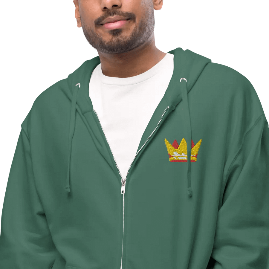 Crown Embroidered Fleece Hoodie product image (28)