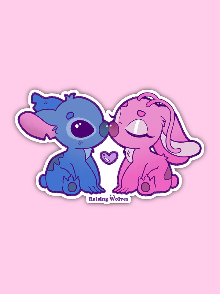 Stitch & Angel Sticker product image (1)