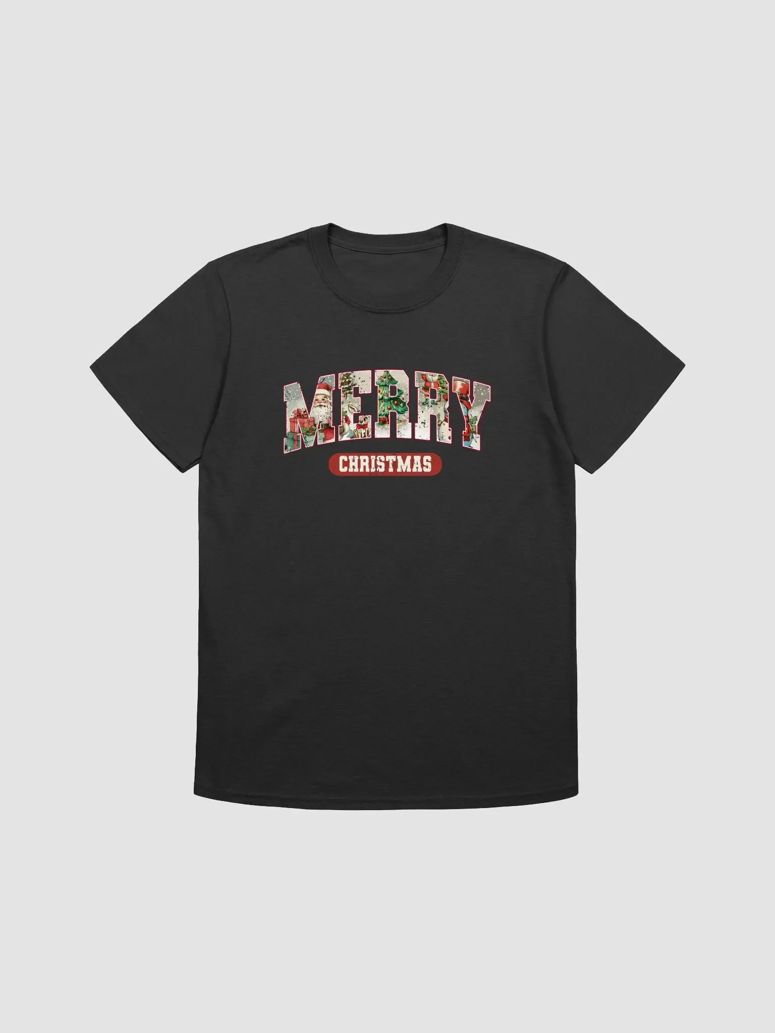 Holiday - Merry Christmas - vintage pattern tshirt product image (2)