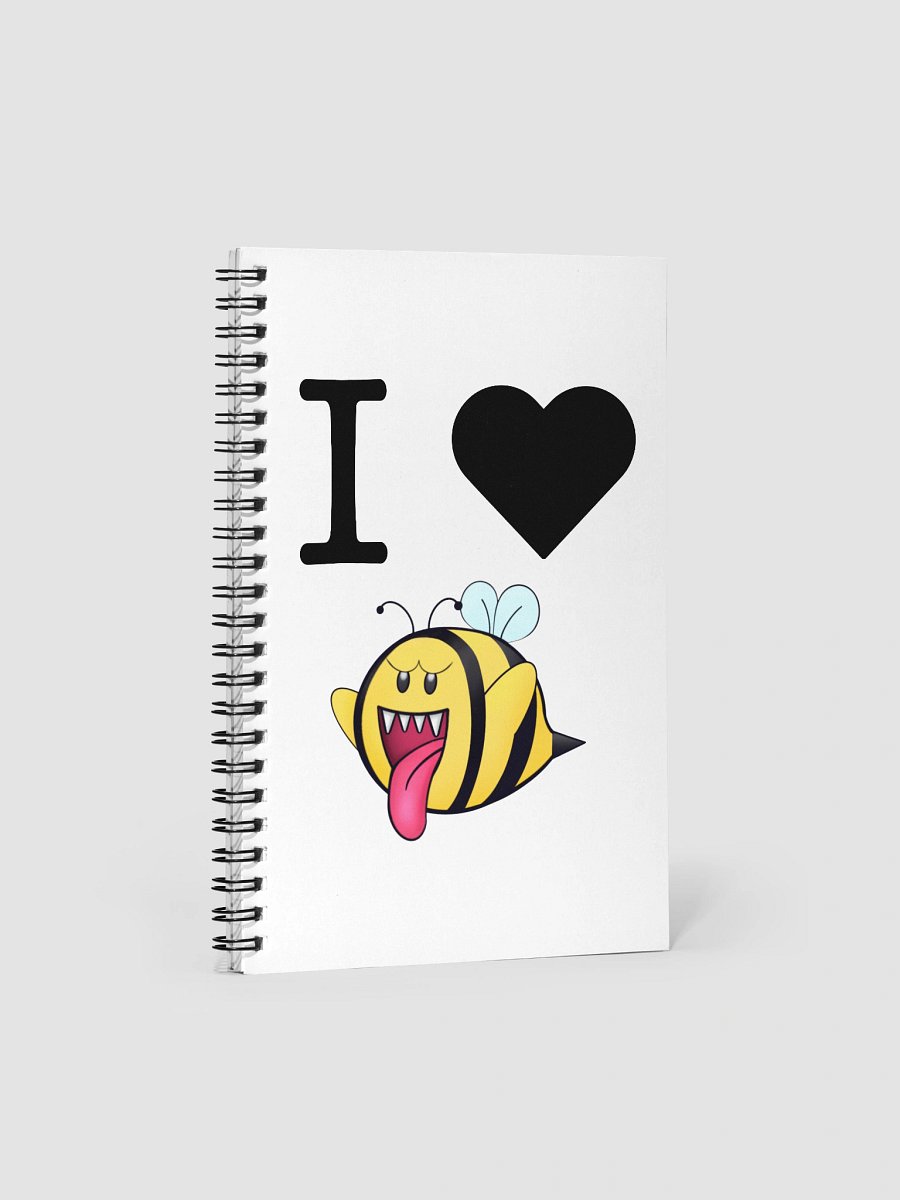 I Love Boo-Bees Spiral Notebook product image (1)