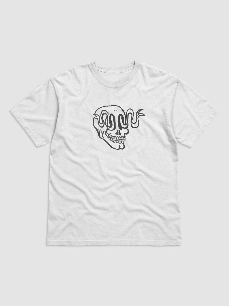 Chill Hand-Cut Lithograph Heavyweight Tee b/w product image (1)