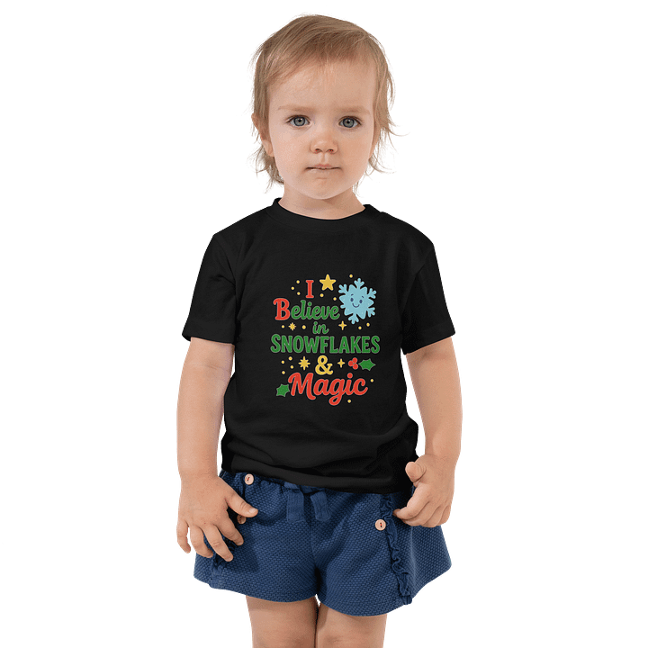 Snowflakes & Magic Toddler Tee product image (1)